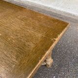 Table à manger de ferme extensible renaissance espagnol patinée 10 places