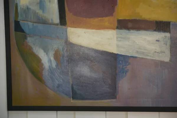 Abstract painting/canvas, 1969