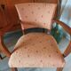 2 fauteuils bridge saumon