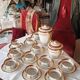 Vilatte Limoges Porcelain Coffee Service 13 Pieces, 11 People 1950
