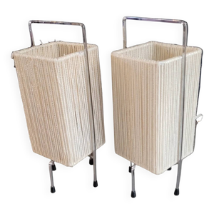 Paire de lampes vintages