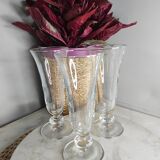 Flûtes à champagne vintage