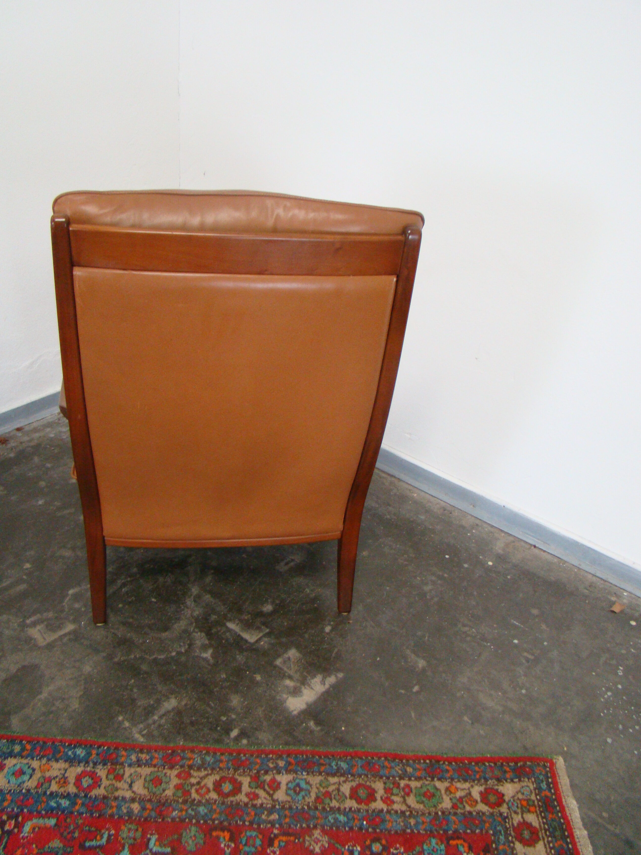 Fauteuil style chesterfield