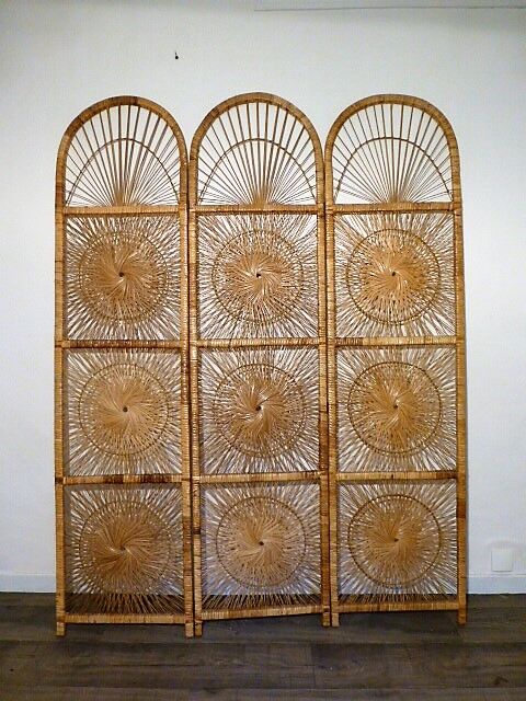 Rattan screen 1960