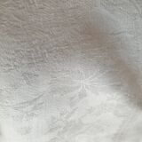 6 linen towels embroidered iris Monogram PD