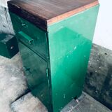 Meuble d'atelier vert