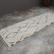 Beni Ouarain rug, 295 x 90 cm - R317