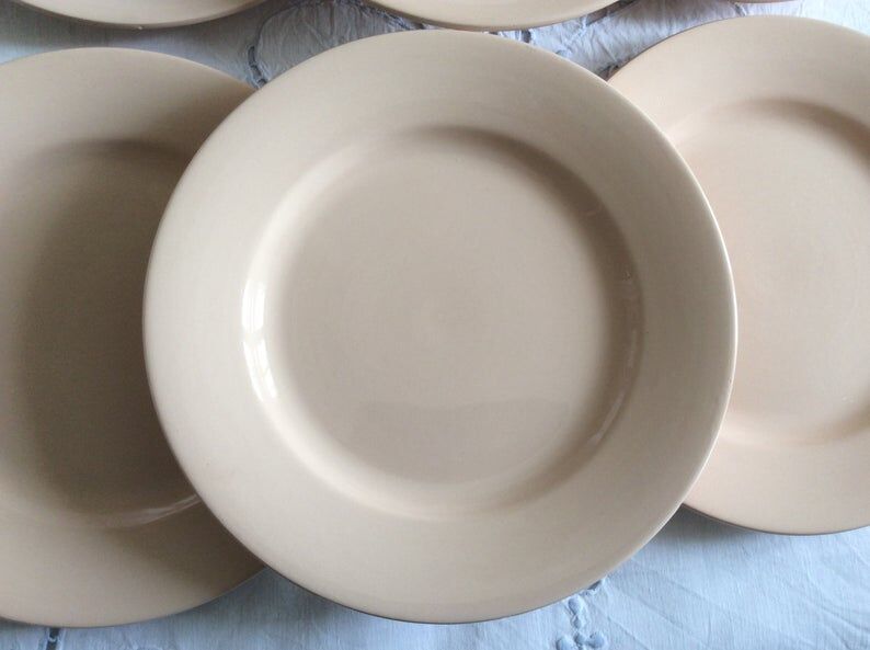 6 Assiettes anciennes Digoin Sarreguemines annees 1940