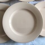 6 Ancient plates Digoin Sarreguemines years 1940