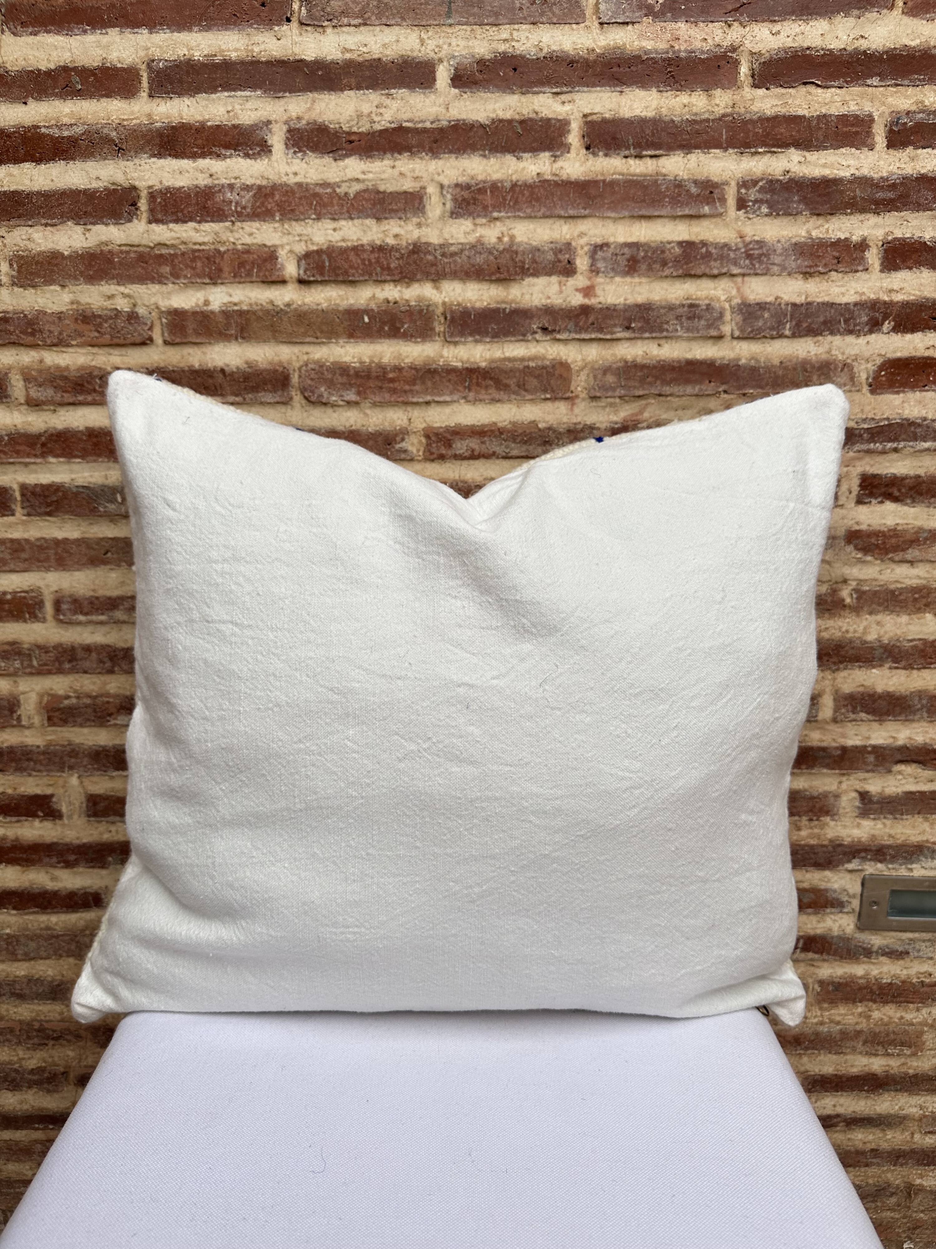 Coussin de sol marocain, coussins décoratifs, ottoman marocain vintage,