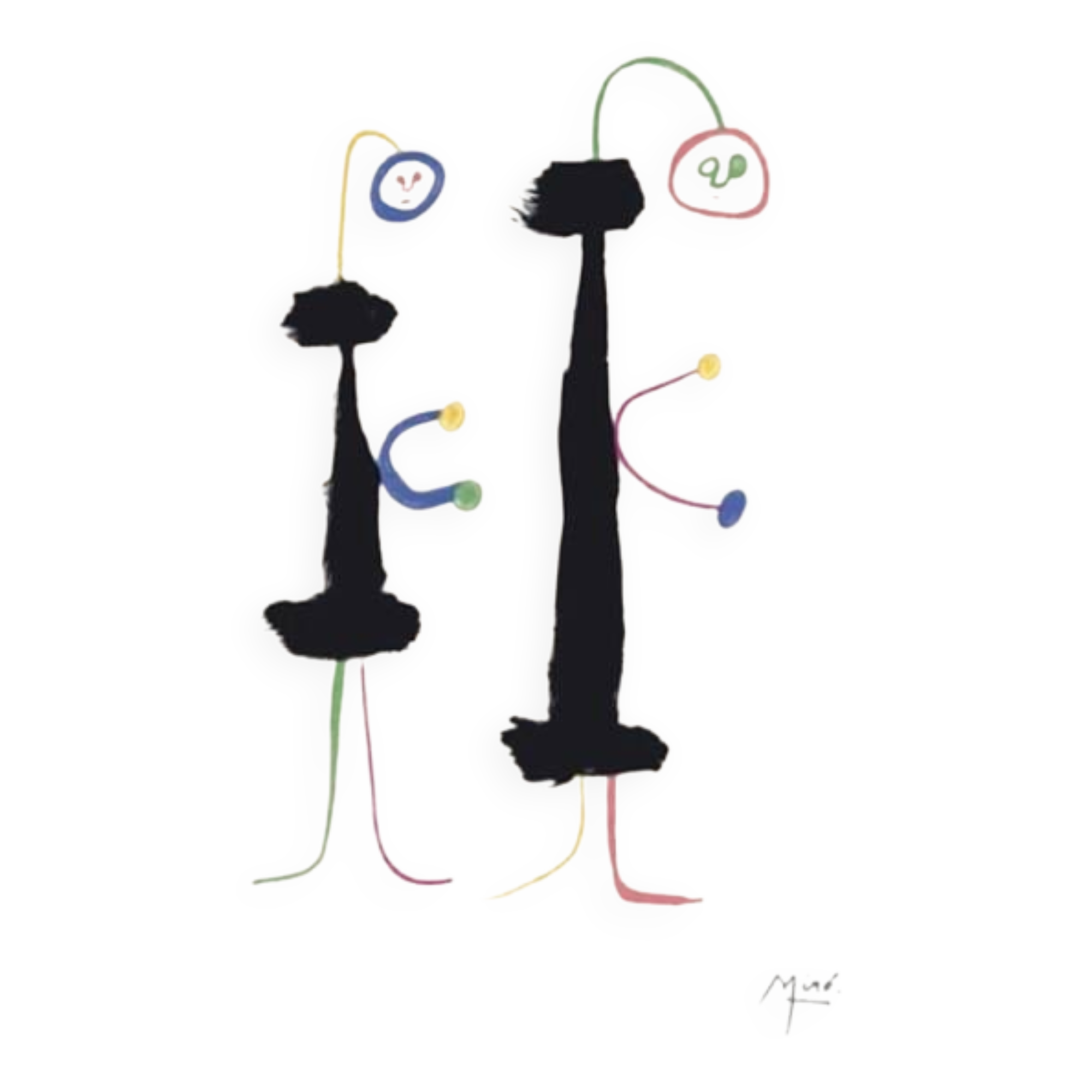 Lithograph by Joan Miró