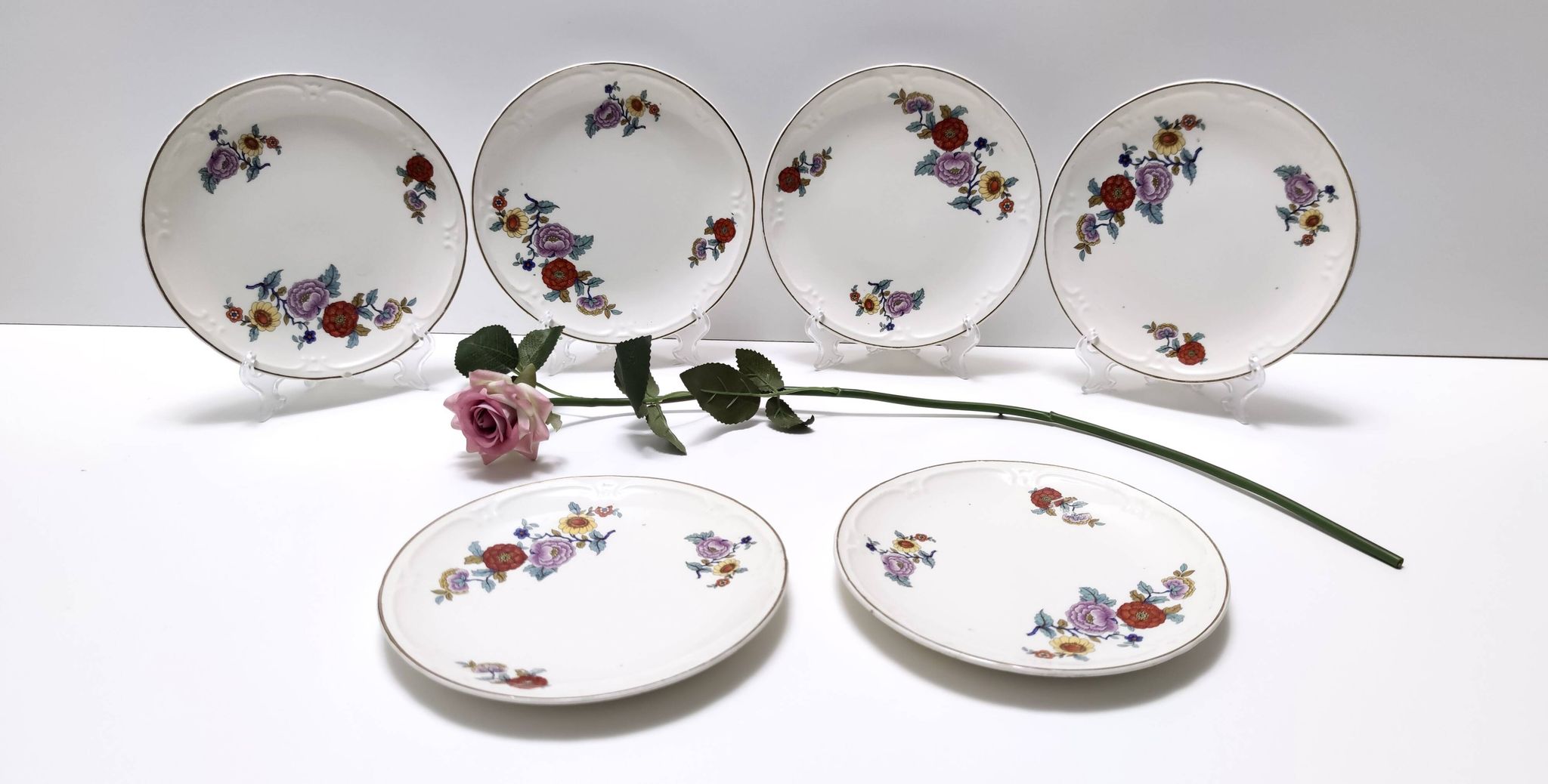 Assiette plate de Guido Andlovitz pour Laveno, Italie