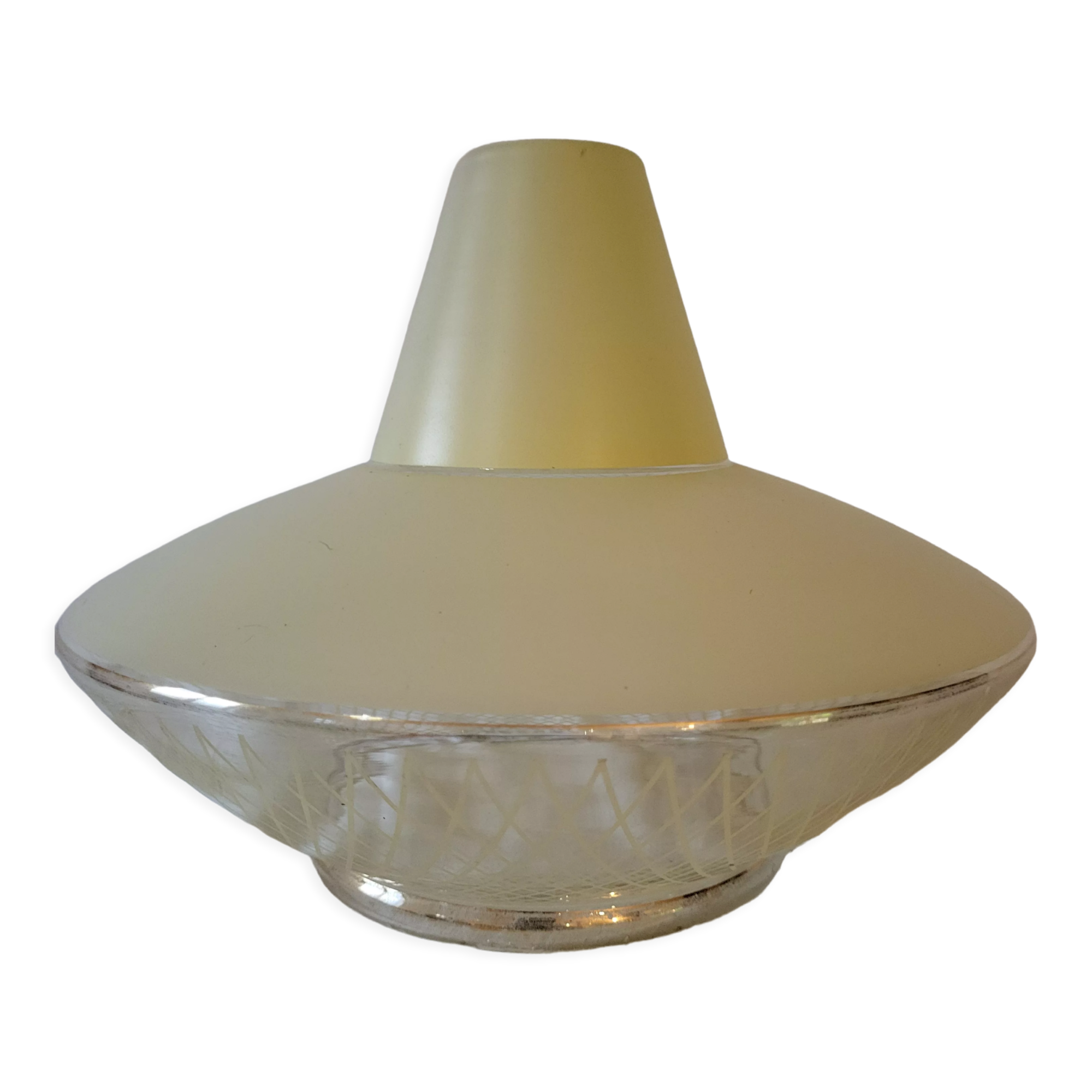 Vintage Glass Lampshade