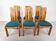 Set of 6 Danish pine dining chairs, 1970s