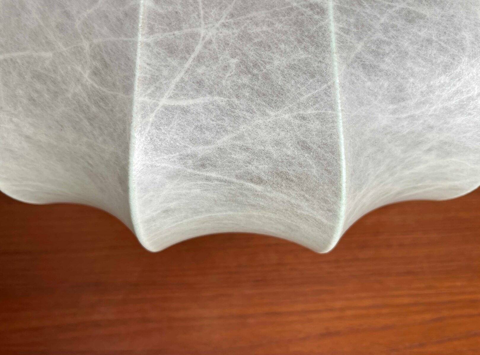 Mid-Century Modern Suspension Cocoon by Friedel Wauer for Goldkant Leuchten, Germany, 1960s