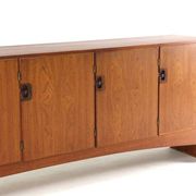 Jacob Hermann for Randers Møbelfabrik sideboard model 2064  248 cm Restored