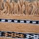 Small Berber Kilim Ochre Sand – Flat Weaving Hanbel – 77x150 cm