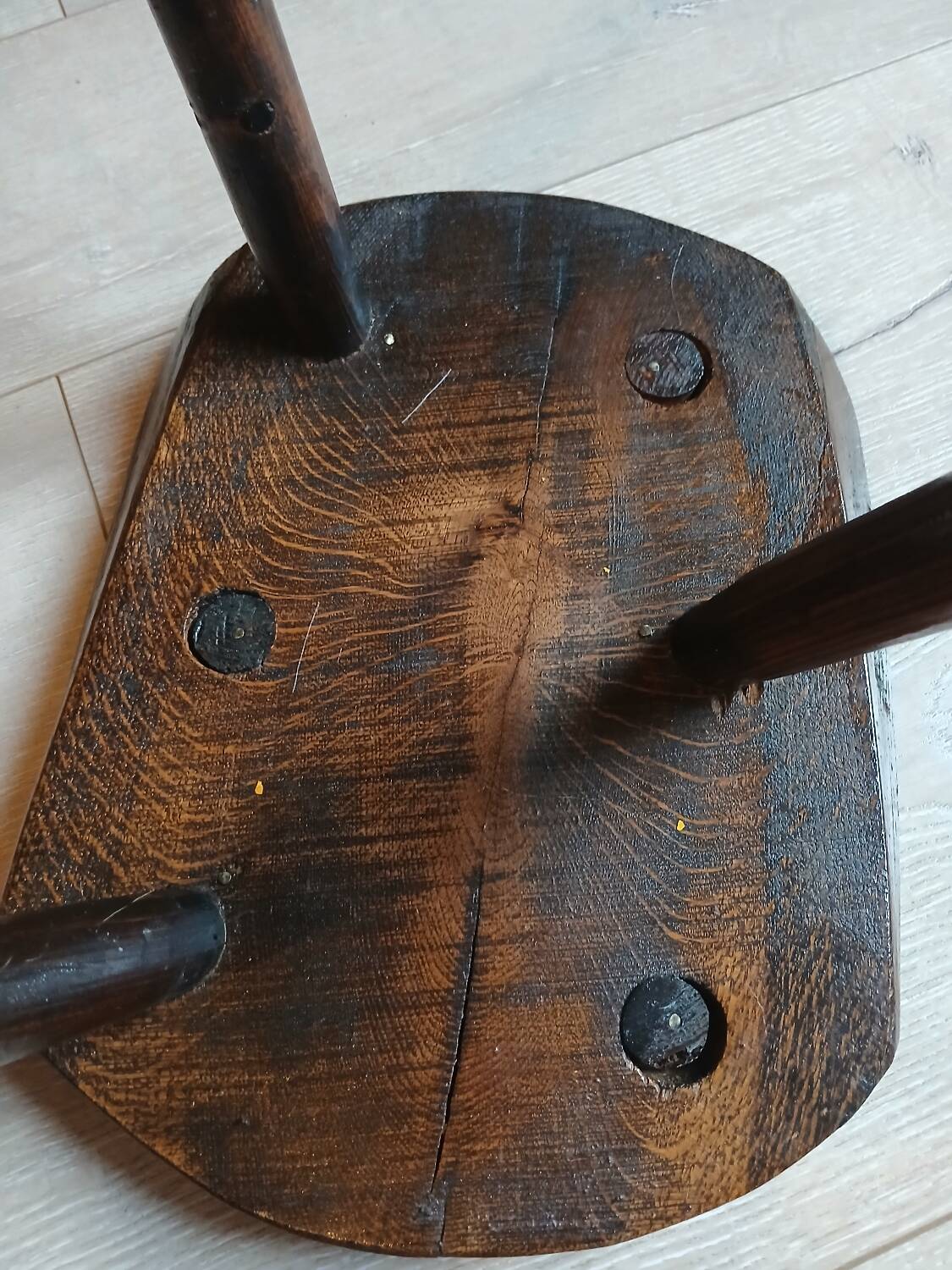 Very old tripod stool