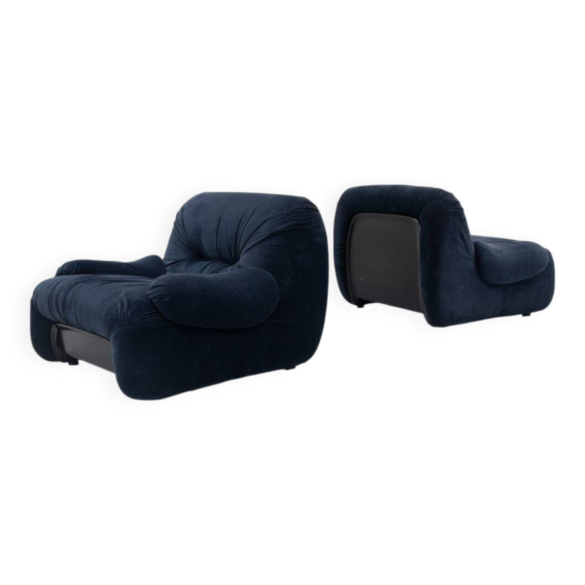 Malu lounge chair by Diego Mattu for 1P Italy 1970s