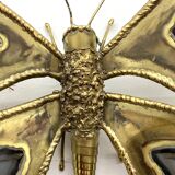 Pair of butterfly sconces by Henri Fernandez