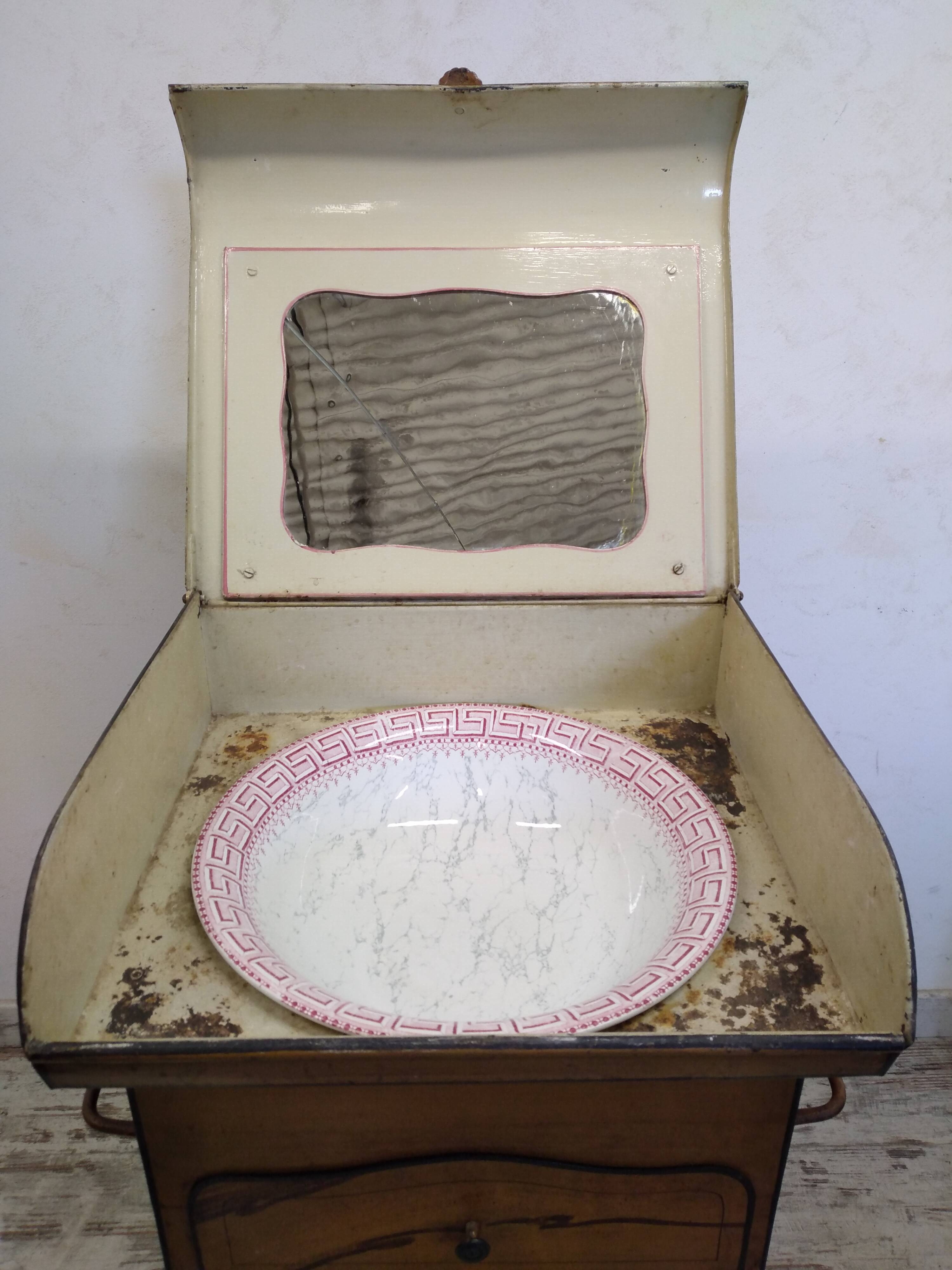 Old bathroom furniture, bathroom