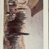 Lot de 5 gravures turc
