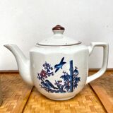 Vintage bird cups and teapot