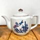 Vintage bird cups and teapot