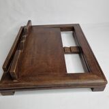 Solid wood reading desk, adjustable