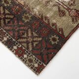 5x7 Classic Brown Red Handmade Vintage Rug, 151x214Cm SK 3054