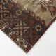 Tapis vintage classique fait main rouge marron 5x7, 151x214Cm SK 3054