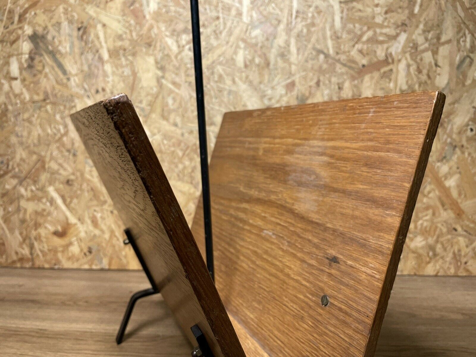 Porte revue anicen vintage year 50,60' modernist, chene, deco chic