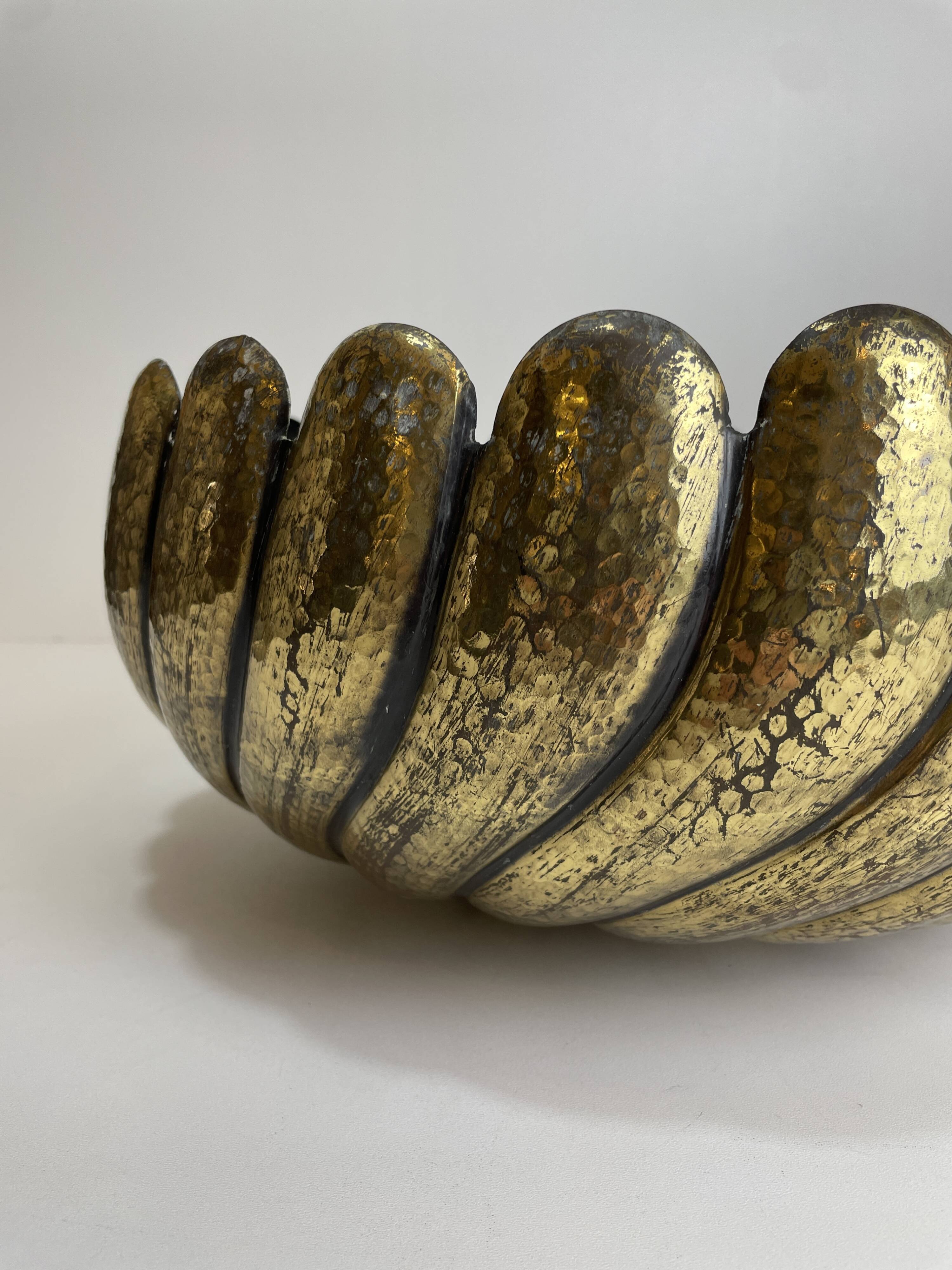 Italian Brass Bowl from 1970'