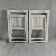 Pair of wooden folding chairs from the 60s