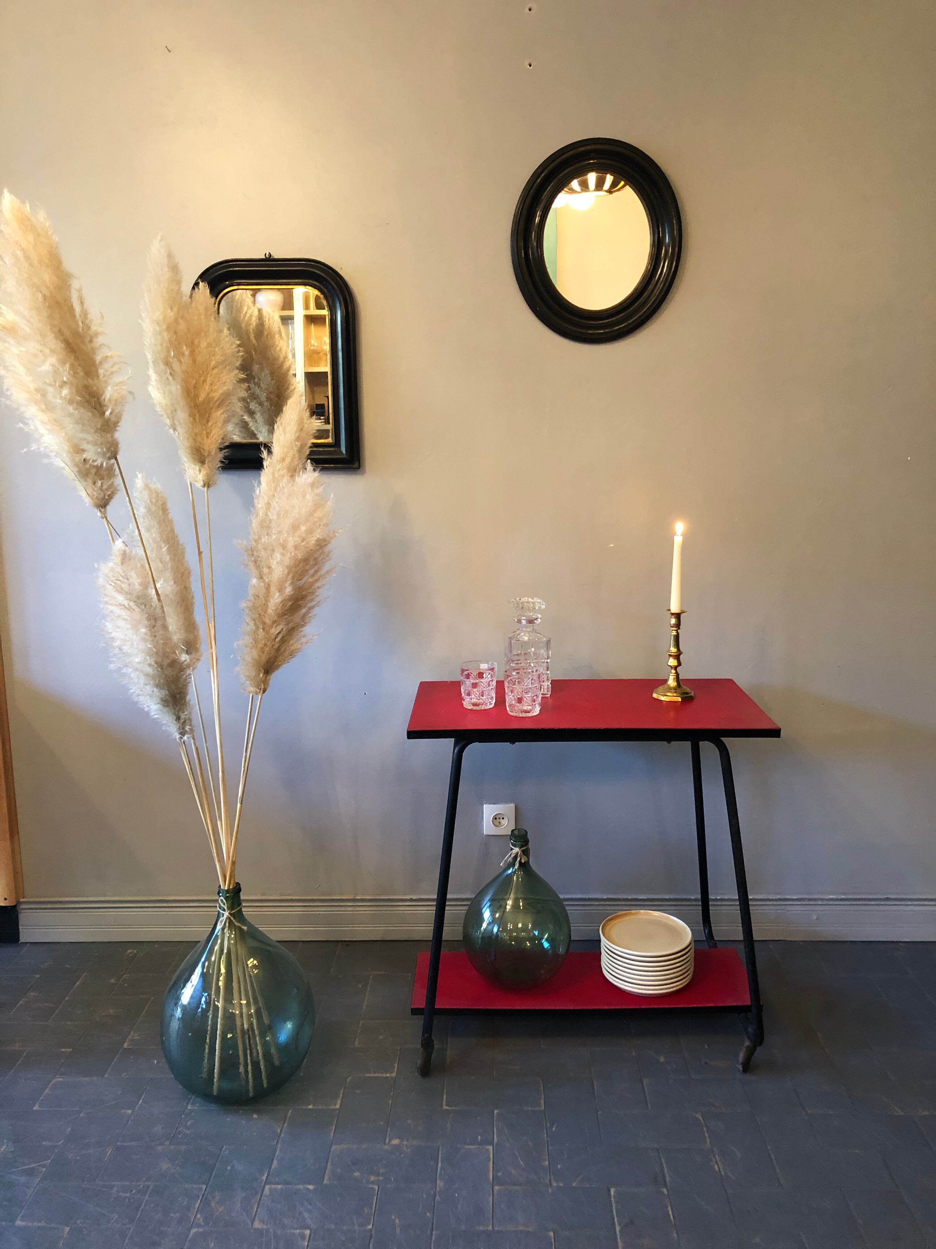 Vintage service trolley