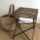 Folding stool of fisherman or painter
