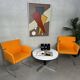 2x fauteuils vintage 'Key-s' – Arnold Merckx – Artifort