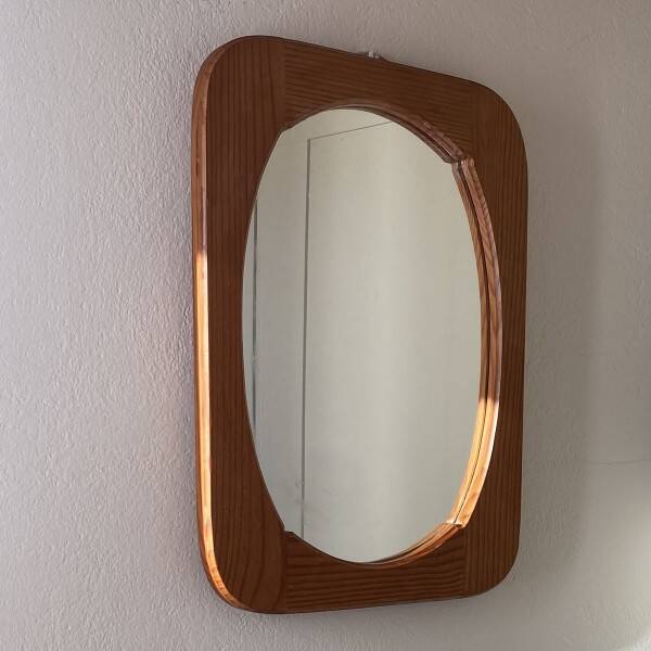 Pine mirror
