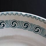 Set of 5 ironstone plates Moulin des Loups & Hamage