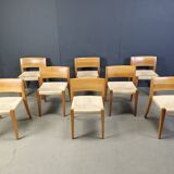 Ticino dining chairsby Bruno Reichlin for Molteni, 1990s