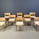 Ticino dining chairsby Bruno Reichlin for Molteni, 1990s