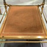 Pair of side tables attributed to Maison Jansen, circa 1950–1960.