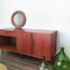 Vintage teak row