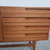 Scandinavian walnut sideboard, 60s