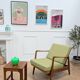 Fauteuil vintage scandinave 3 positions