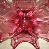 Red murano vase from the 60s