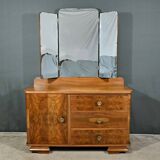 Walnut Veneer Hairdresser, Art Deco - 1930