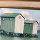 Oil on cardboard from Cartahu Bathing cabins