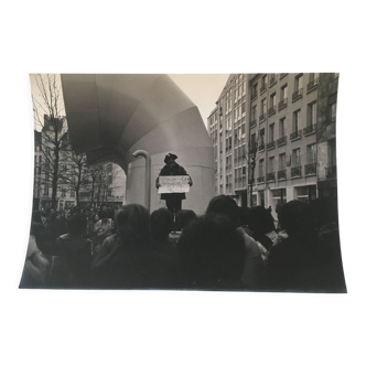 Photo années 80 Mouna Anarchie révolution