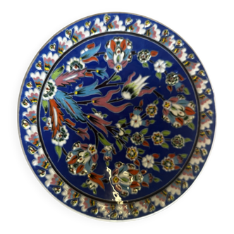 Seromorum Decorative Plate Turkish Ceramic Handmade Diameter 25 cm